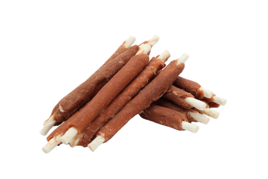 Suņu gardumi truša "Truša gaļā ietītas cietas nūjiņas" 500g