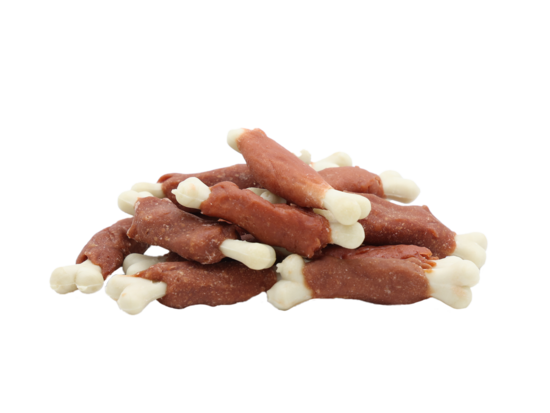 Suņu gardumi truša "Truša gaļā ietīti kauliņi ar Ca" 500g