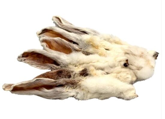 Suņu gardumi truša "Truša ausis ar kažokādu" 300g