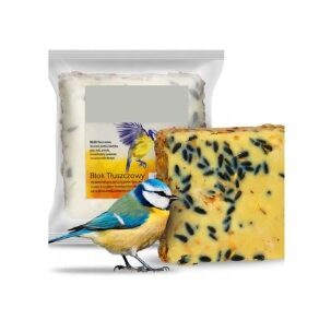 Putniem tauku bloks ar sēklām 300g