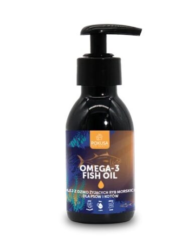 Zivju eļļa Omega-3 suņiem un kaķiem 250ml