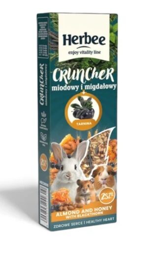 Trušiem un grauzējiem papildbarības maisījums medus un mandeles un kosa 115g