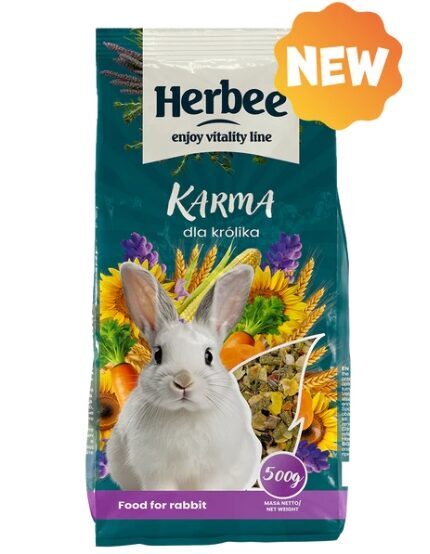 Trušiem pilnvērtīga barība Herbee 500g