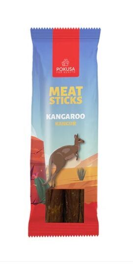 Suņu gardumi ķengura gaļas nūjiņas 50g (2x25g)